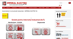 Desktop Screenshot of imperialelectric.ro
